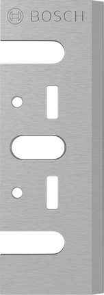 Bosch PRO 刨刀 82 x 29 x 3 毫米，可實現平滑切割。.